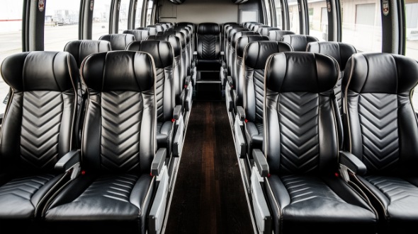 54 passenger charter bus rental aurora