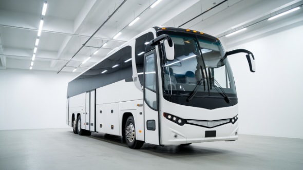 55 passenger charter bus aurora