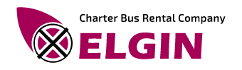 elgin charter bus company logo