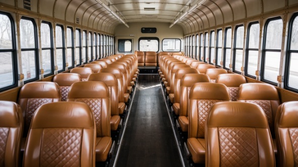 elgin school bus rental inside