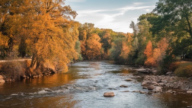 river north of naperville