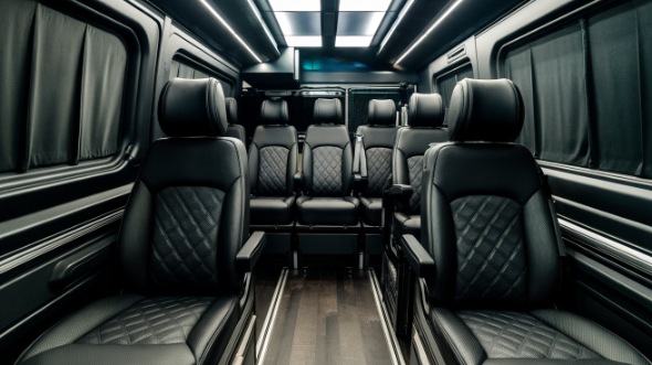 sprinter van with driver interior des plaines