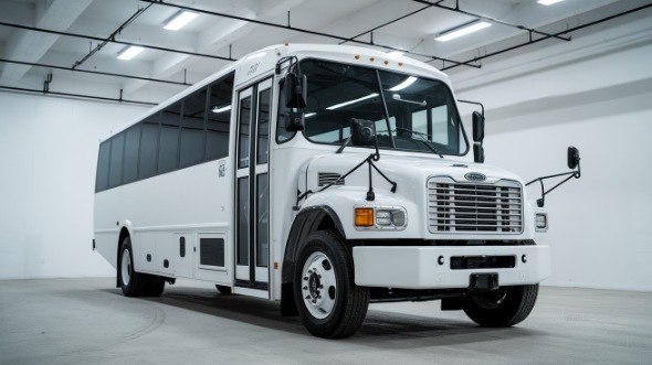 waukegan 28 passenger minibus